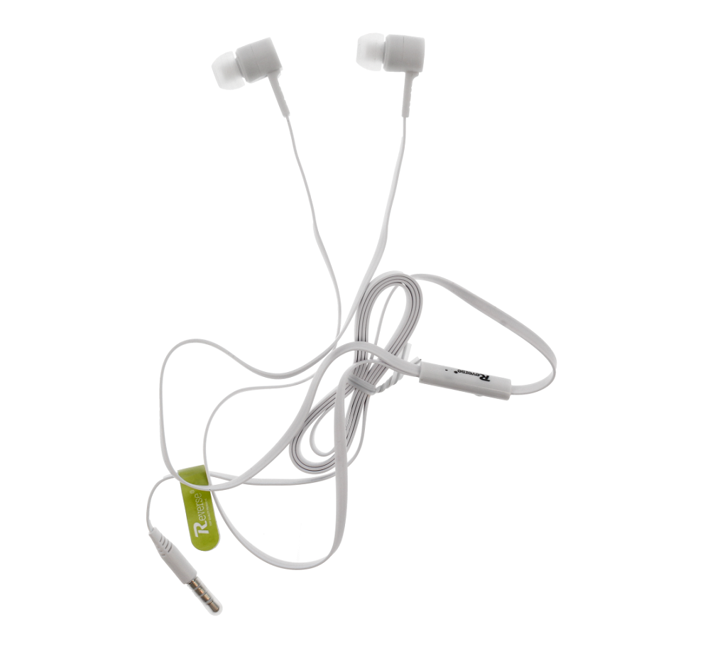 I Zestaw słuchawkowy REVERSE D2 hands free biały #59964-uniw