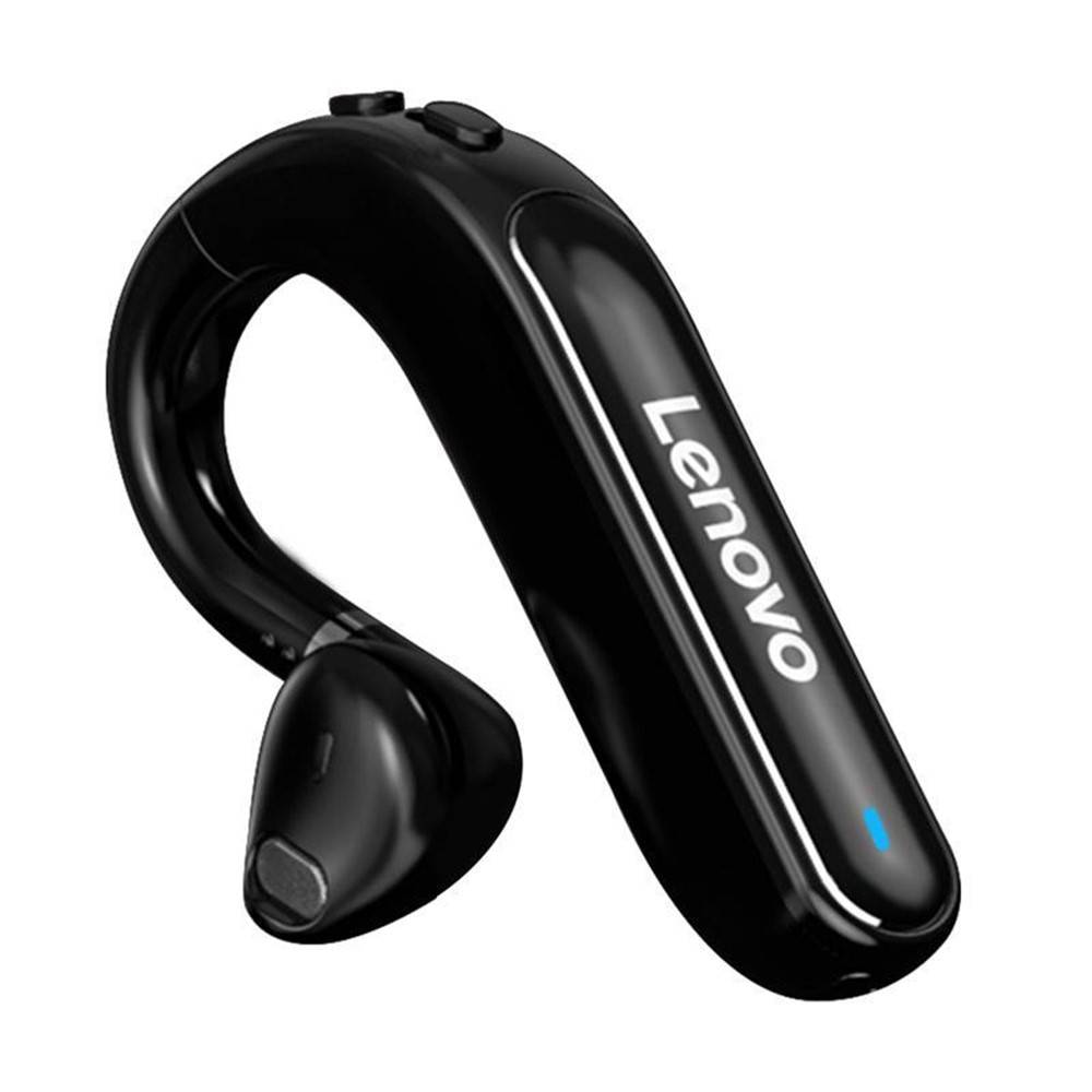 I Zestaw Słuchawkowy Bluetooth 5.0 LENOVO TW16 Redukcja Szumów Zaczep na Ucho czarny #73439-uniw