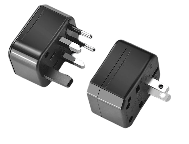 I Adapter do ładowarki 3A (EU / UK / US) KAKU Global Connect Conversion Plug (KSC-174) czarny #70869-uniw