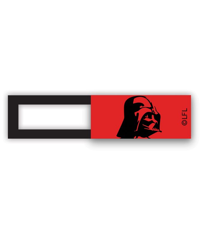I ZAŚLEPKA KAMERKI DO LAPTOPA DARTH VADER 001, STAR WARS, RED / CZERWONY #194338