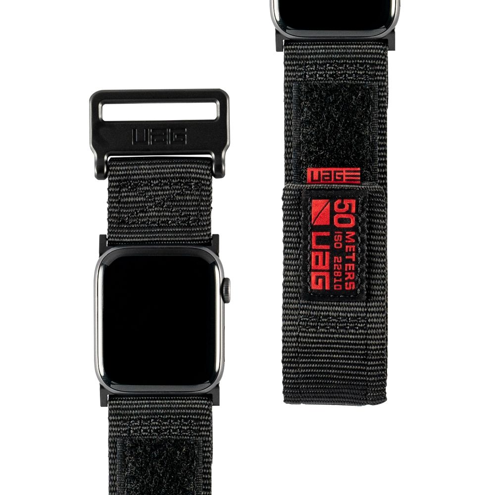 I ( UAG ) Active Strap - materiałowy pasek do APPLE WATCH 42/44 mm czarny #445138