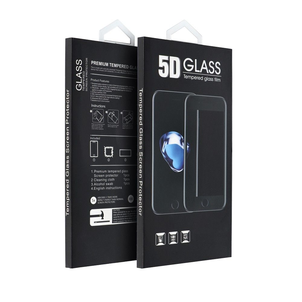 I 5D Full Glue Tempered Glass - do Samsung Galaxy A20e czarny #438186