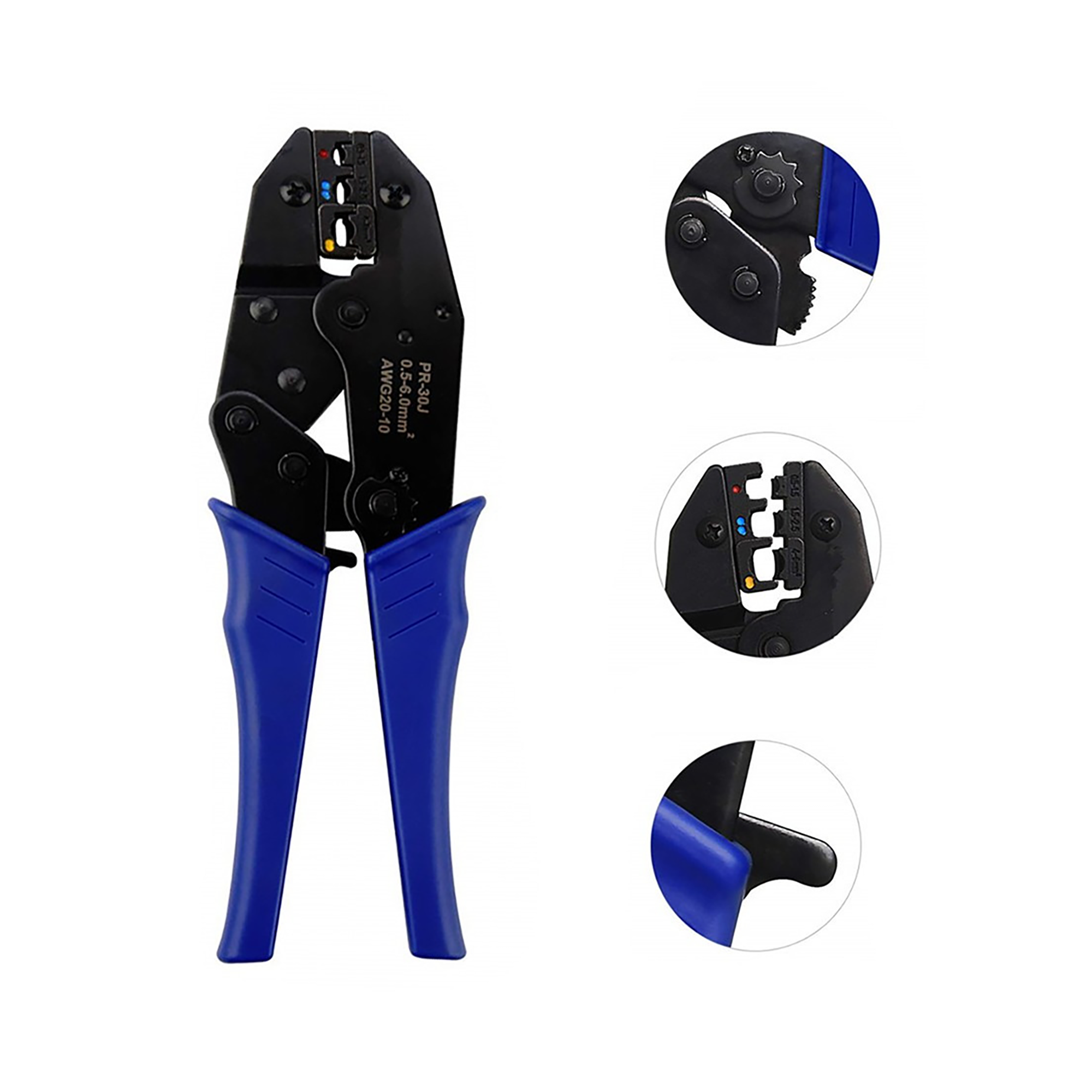 I Zestaw zaciskarka z konektorami izolowanymi 700szt. E5963 #RB-1122