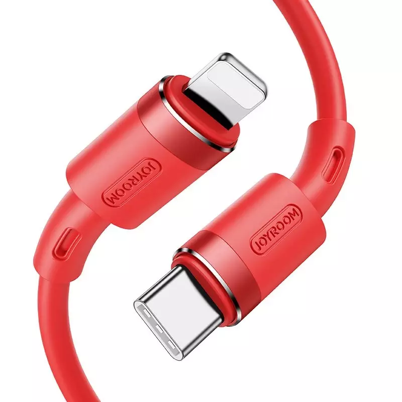I Câble Joyroom USB Type C - Lightning PD 20W 1.2m rouge (S-1224N9) #56409-uniw