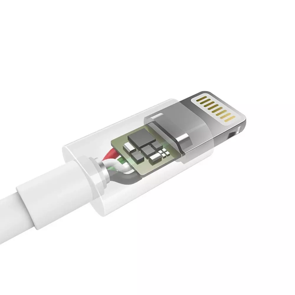 I Choetech-zertifiziertes Kabel USB-A-Kabel - Lightning MFI 1,8 m weiß (IP0027) #60103-uniw