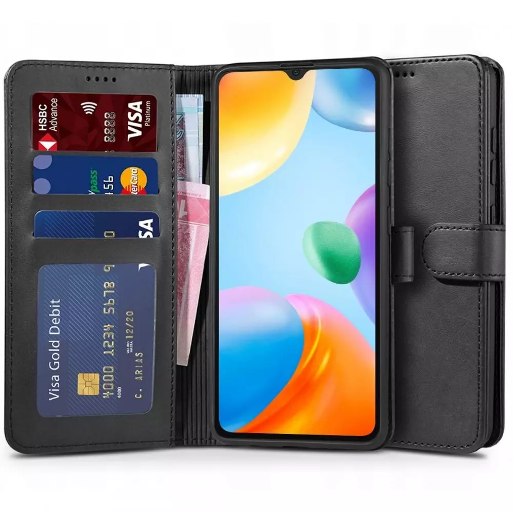 I Brieftasche xiaomi redmi 10c schwarz #57571-uniw