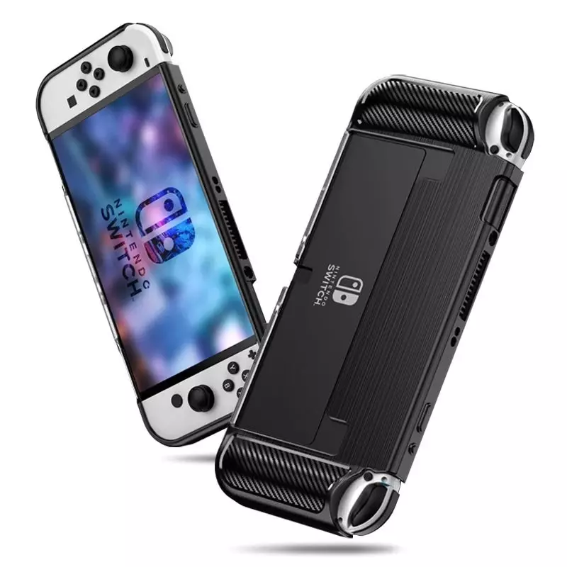 I Tpucarbon nintendo schalter oled schwarz #57704-uniw