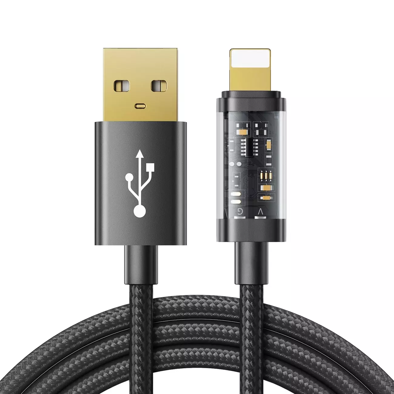 I Câble Joyroom USB Type C - Alimentation Lightning Fast Charging 20 W 1,2 m noir (S-UL012A12) #56310-uniw