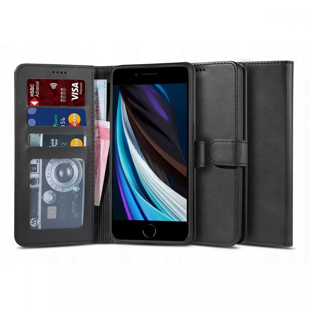 I Brieftasche iphone 7/8/se 2020/2022 schwarz #56981-uniw