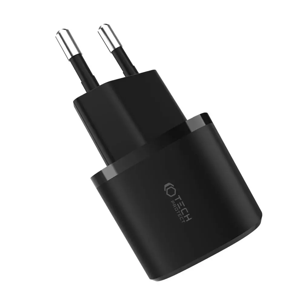 I C20W MINI 2-PORT NETWORK CHARGER PD20W/QC3.0 BLACK #60736-uniw