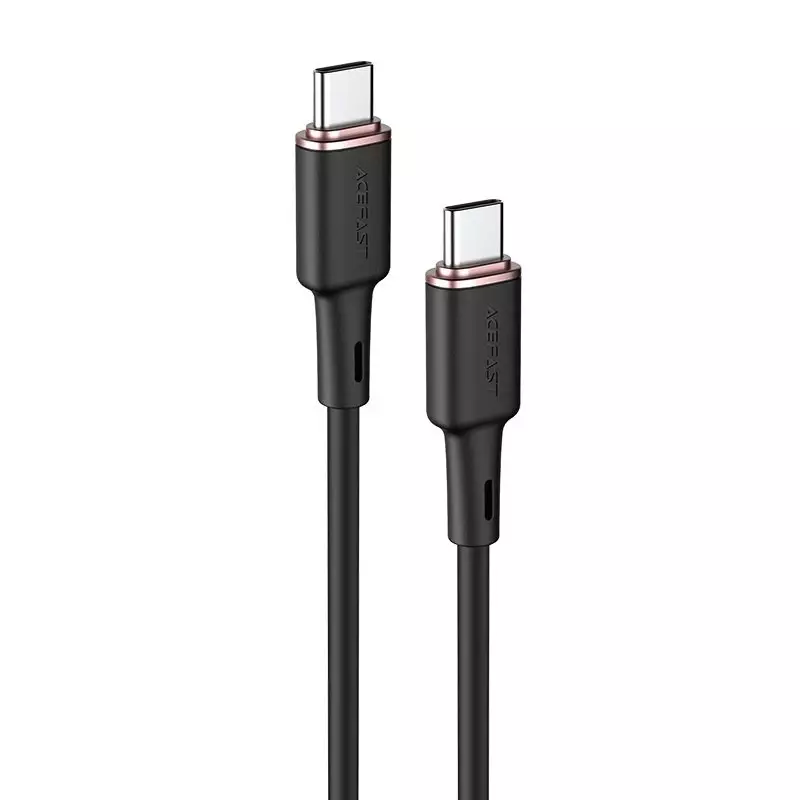 I Câble Acefast USB Type C - USB Type C 1.2m, 60W (20V / 3A) noir (C2-03 noir) #56447-uniw