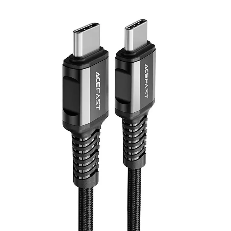 I Câble Acefast USB Type C - USB Type C 1.2m, 60W (20V / 3A) noir (C1-03 noir) #56449-uniw