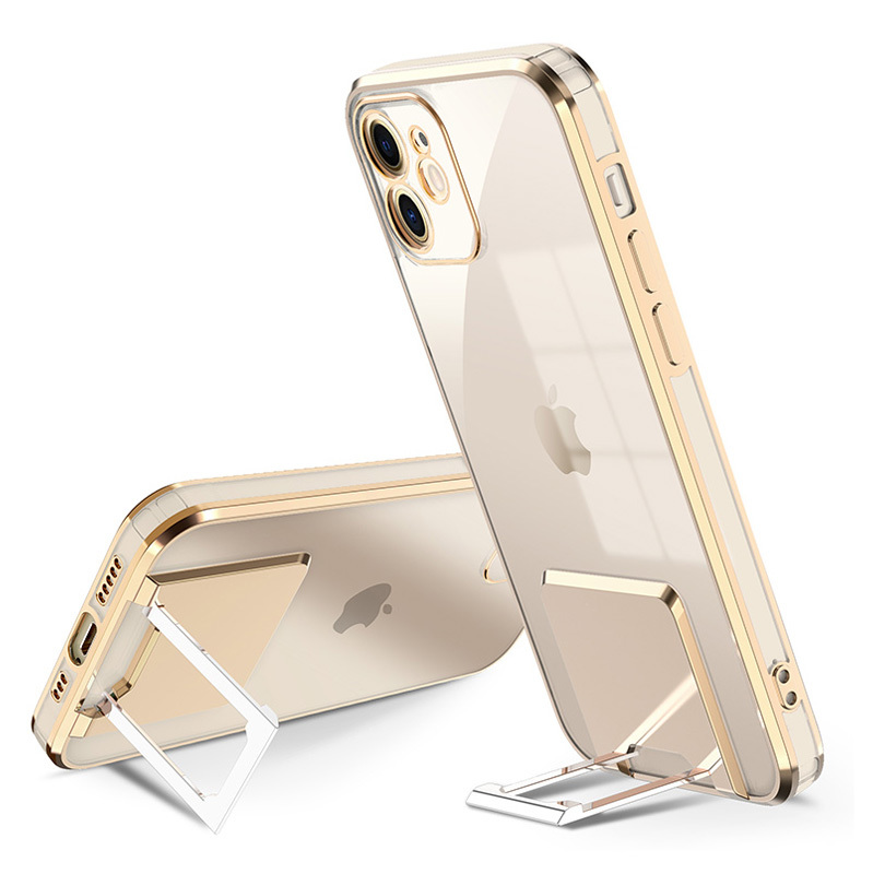 I Tel Protect Kickstand Luxury Case do Iphone 12 Pro Złoty #POK047752