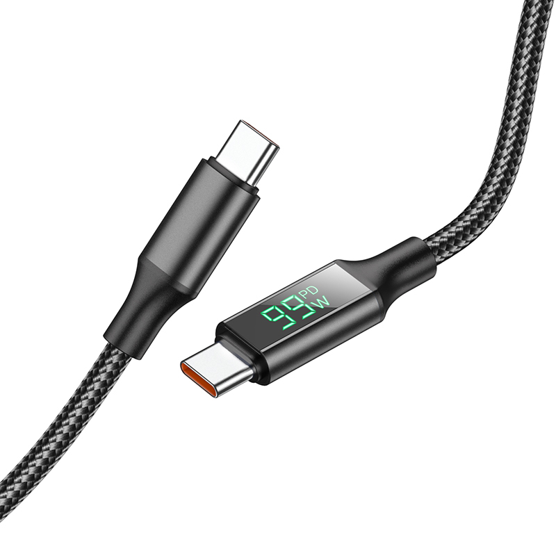 I Borofone Kabel BU32 Exclusive - Typ C na Typ C - PD 100W 3A 1,2 metra czarny #KABAV1284