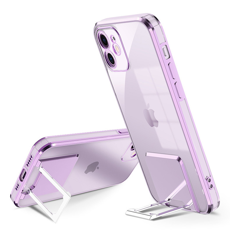 I Tel Protect Kickstand Luxury Case do Iphone X/XS Fioletowy #POK047733