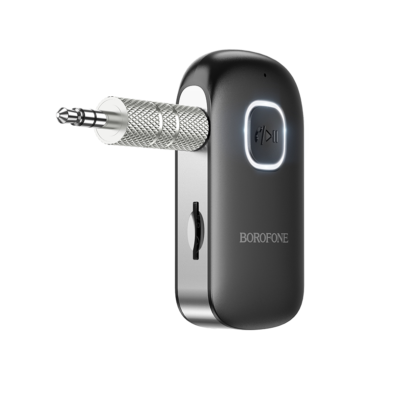I Borofone Transmiter FM BC42 MP3, Bluetooth, microSD do portu jack 3,5mm czarny #TRANS0032