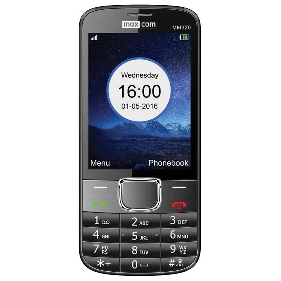 I Telefon Komórkowy MAXCOM MM320 czarny #78001-uniw