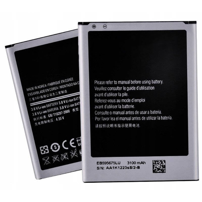 I Bateria do SAMSUNG NOTE 2 N7100 3100 mAh EB595675LU #67929-uniw