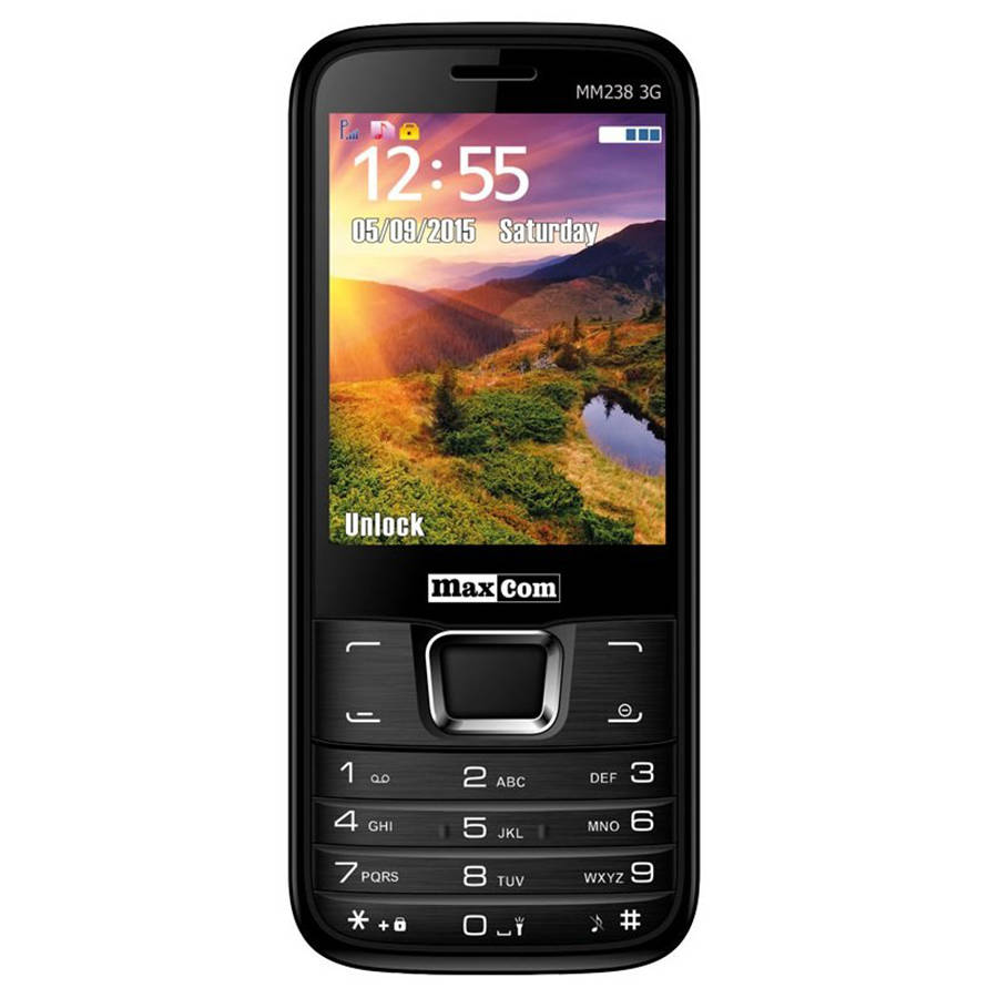 I Telefon Komórkowy MAXCOM MM238 3G czarny #78003-uniw