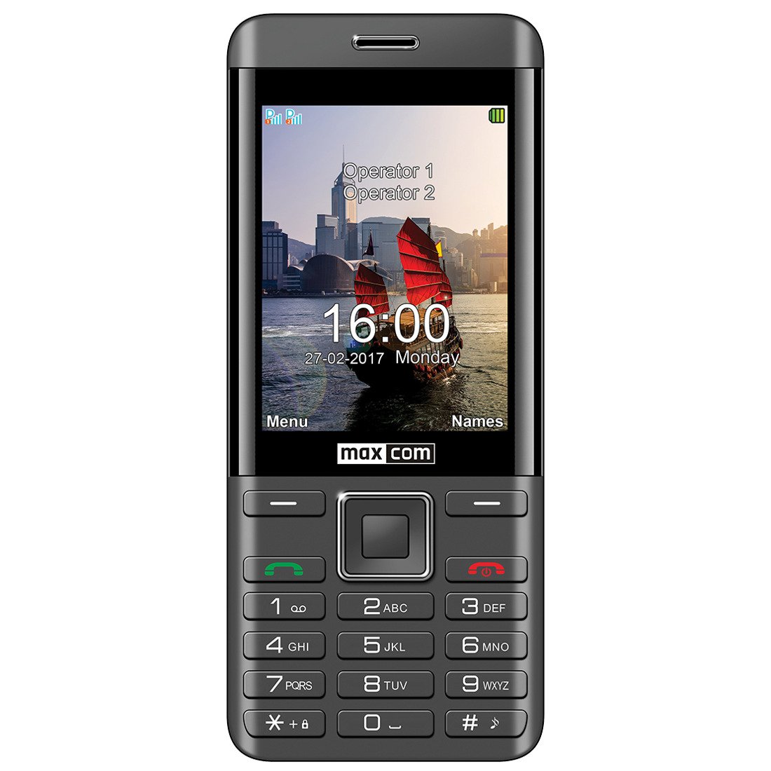 I Telefon komórka MAXCOM MM236 czarno-srebrny #67466-uniw