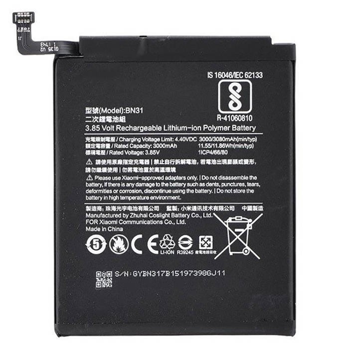 I Bateria do XIAOMI REDMI NOTE 5 5A 3080mAh BN31 #60840-uniw