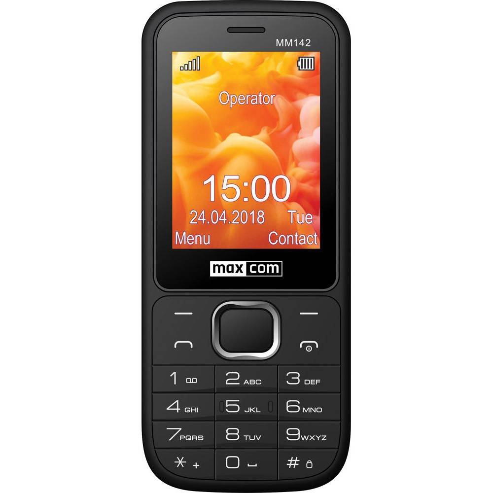 I Telefon Komórkowy MAXCOM MM142 czarny #78004-uniw