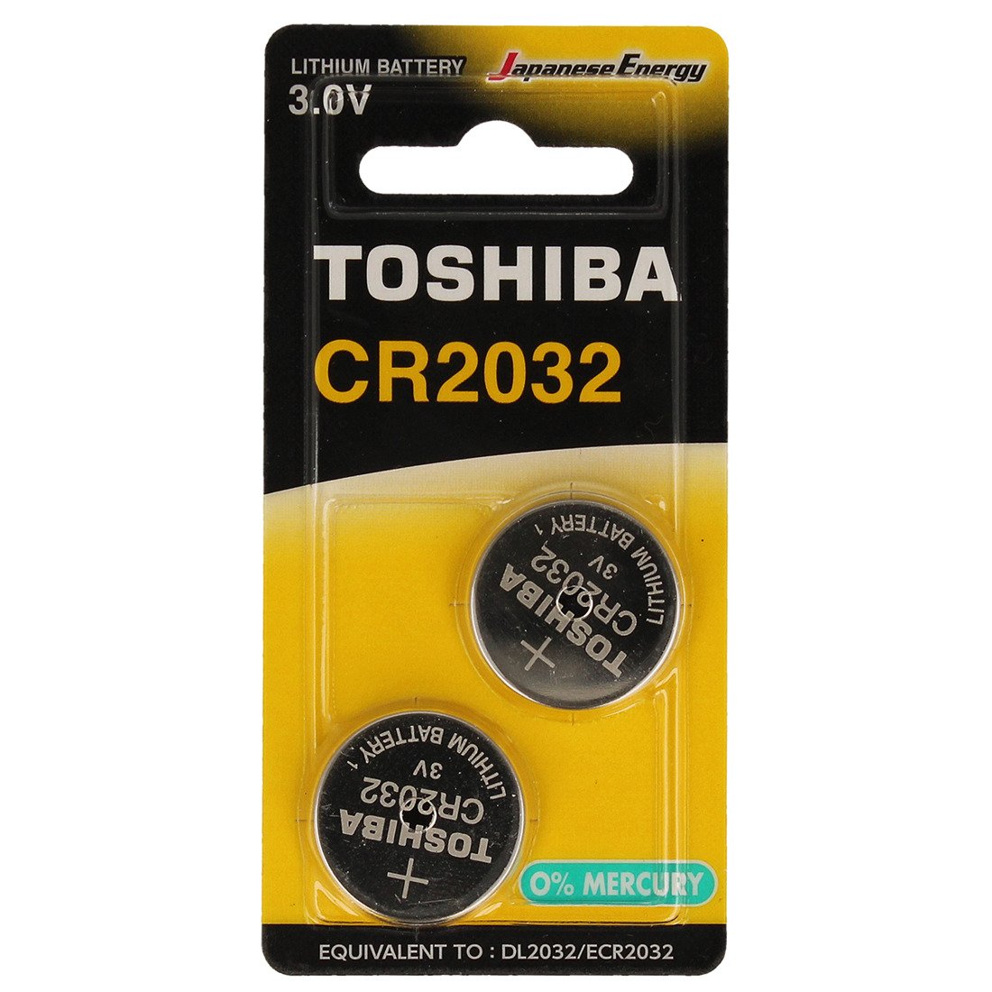 I Bateria Toshiba CR2032 3V 2 szt. Litowa #69629-uniw