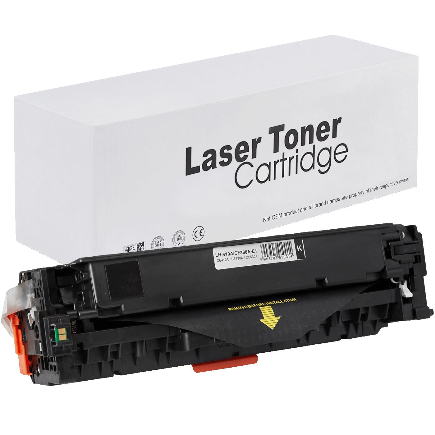 I Toner CE410A / CF380A / CC530A HP-410A/CF380A-E1