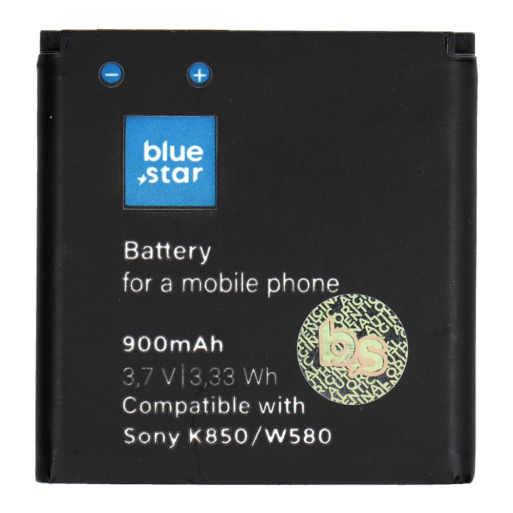 I Bateria do Sony Ericsson K850/W580/T650/S500/K770/W890/C902/C510 900 mAh Li-Ion Blue Star PREMIUM #449142