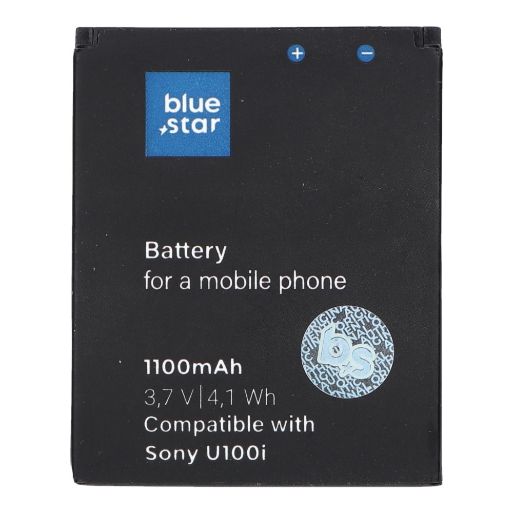 I Bateria do Sony Ericsson U100 Yari/ J10/ J10i2 ELM/Hazel 1100 mAh Li-Ion Blue Star #439499