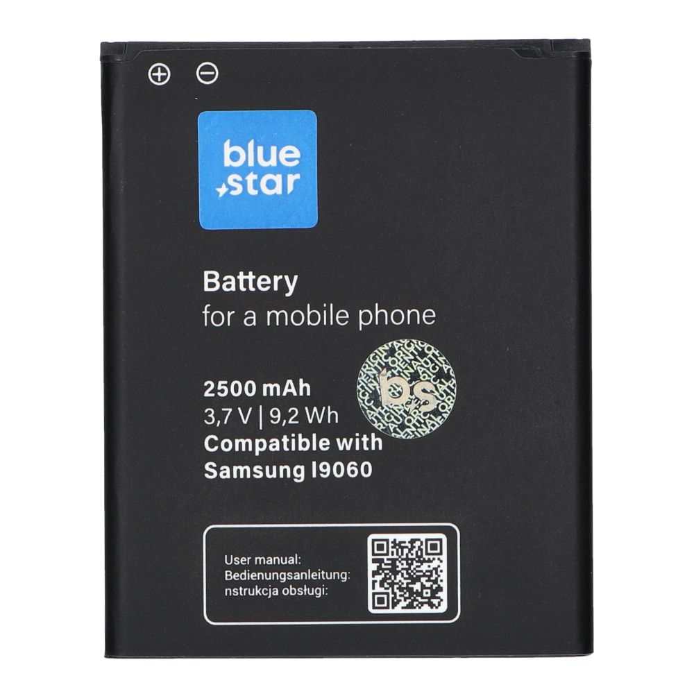 I Bateria do Samsung I9082 Galaxy Grand/ Galaxy Grand Neo (I9060) 2500 mAh Li-Ion Blue Star PREMIUM #439517